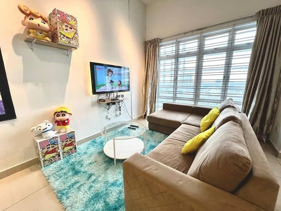 Appartement B1610 Austin Height Crayon Shin Chan Home By Stay Johor Bahru